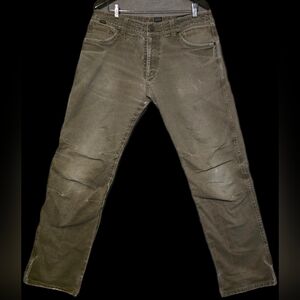 KUHL Ryder Pants Mens 36x34 Outdoor Hiking Heavy Brown Khacki Ships FAST (G60)